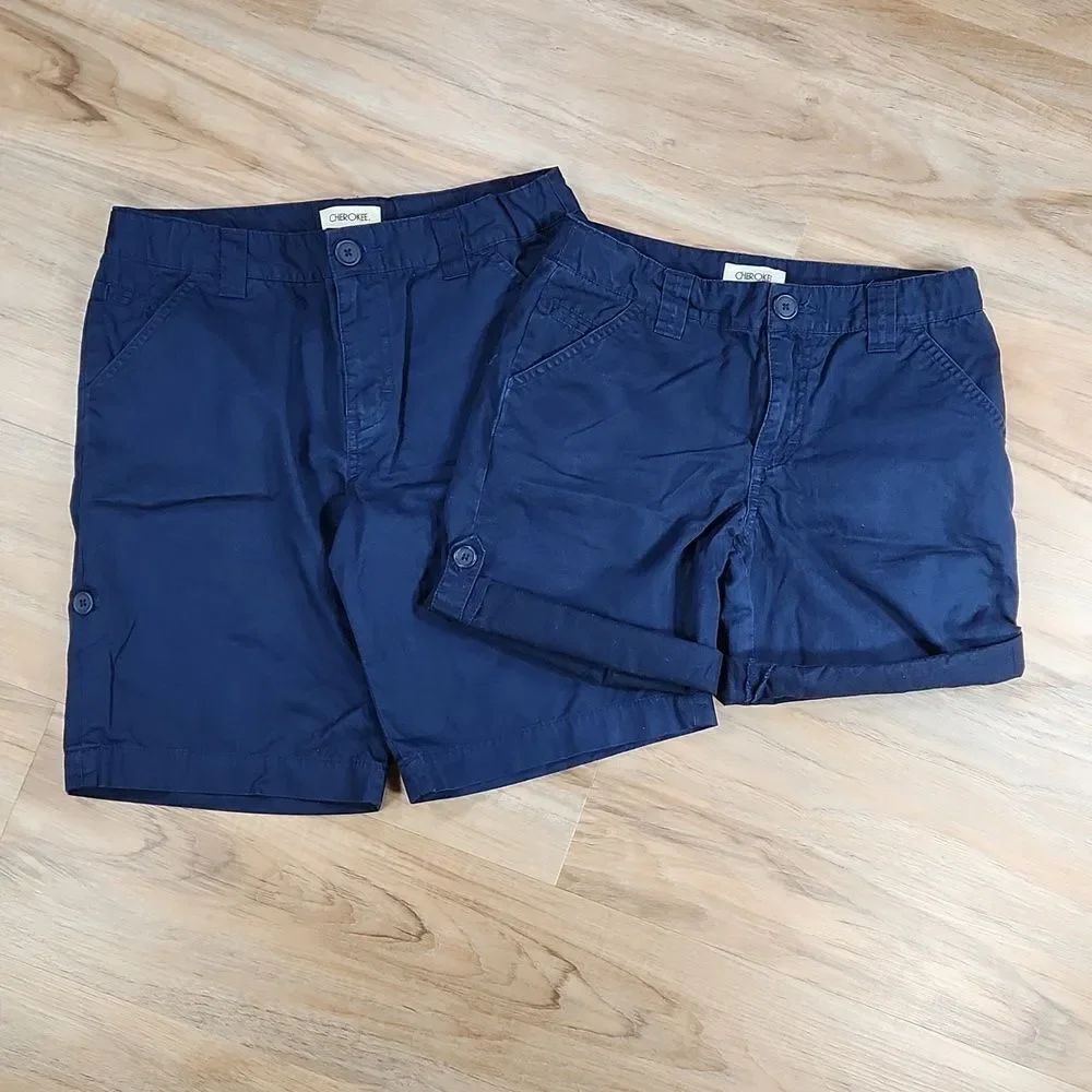 🧚♂️Cherokee Blue Adjustable Bermuda Shorts Youth